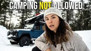 Harsh Reality of Winter Truck Camping in the Arctic