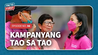 'Tao-sa-tao' campaign ni Leni Robredo, epektibo ba? | #FactsFirst