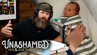 Jase’s Very Special Announcement & Why Phil Gained Compassion After Witnessing Childbirth | Ep 389