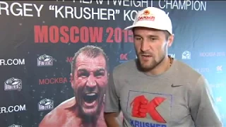 Boxer Sergey Krusher Kovalev. Когда-то ему приходилось драться за еду