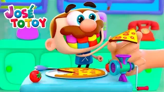 Desenho Infantil Totoy - José Comilão e a Historinha da Pizza Quase Calabresa!!! Em português