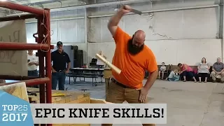 Awesome Bladesports Knife Challenge | Top 25 of 2017