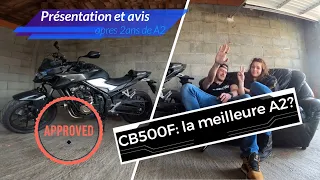 👍💥Présentation de la CB500F 2018: la moto parfaite pour débuter en A2?👌🏍