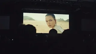 EPISODE IX TRAILER CROWD REACTION in 4K