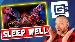 First Time Reaction to "Sleep Well" (from Poppy Playtime: Chapter 3) by CG5 - OFFICIAL MUSIC VIDEO