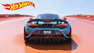 Forza Horizon 5 - Mclaren 765LT Hot Wheels Goliath Race Gameplay