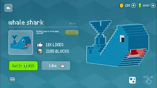 Block Craft 3D: Building Simulator Games For Free Gameplay #1598 (iOS & Android)| Whale Shark 🐳
