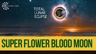 🌕  Super Flower Blood Moon in Scorpio ♏  Meditation I May 15th-16th    Total Lunar Eclipse! 🌑🪐🔭💫🕊🔮🕯