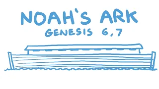 Noah's Ark Bible Animation (Genesis 6, 7)