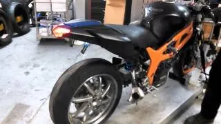 Suzuki SV 650 single sided swing arm conversion