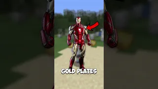 How to make Iron Man's Suit In Minecraft