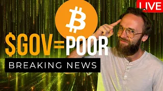 THE US GOVERNMENT WANTS YOU POOR! 60% CRYPTO TAX! LIVE ANALYSIS