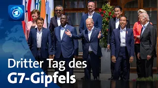 Abschluss des G7-Gipfels auf Schloss Elmau