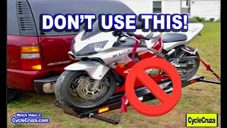 Reasons to NEVER Use a Motorcycle Hitch Carrier