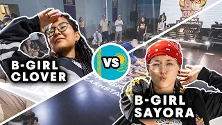 B-Girl Sayora vs. B-Girl Clover | Red Bull BC One Cypher Kazakhstan 2021