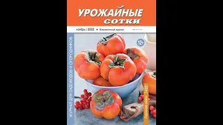 Урожайные сотки №11 - 2022. Ноябрь