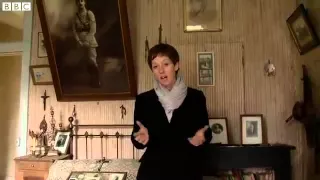 French WWI soldier's bedroom frozen in time