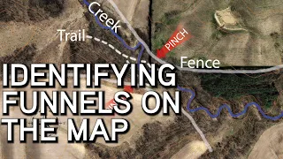 Identifying Funnels On The Map | Using Maps to Scout and Find Great Stand Locations