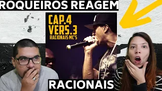 Rockeiros reagem a RAP - Capítulo 4 Versículo 3 Racionais MCs - Respetáculo Vida Sem Trilhos VST