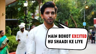 Shehzada Dhami ARRIVES In Traditional At Bestie Arti Singh's WEDDING | Full Video