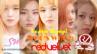 LEARN KPOP! | Who's Who: RED VELVET - Members, Position, Voice, Looks 2014-2016 (Girl Group) HD