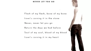 Dima Bilan - Never Let You Go (Lyrics)