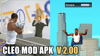 10 COOL and INTERESTING Mods for GTA SA Android V2.00 APK (Cleo Cheats)