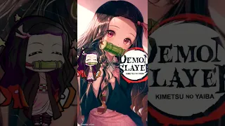 Demon Slayer characters like Nezuko Edit 💖 #DemonSlayer #Nezuko #Kawaii #Kny #Anime #Edit
