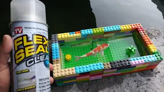 LEGO FLEX SEAL Fish POND! DIY