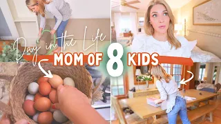 Large Family Cooking, Cleaning + Easter Prep 🌷 // Day in the Life Mom of 8 Kids!