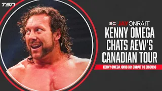 Kenny Omega chats AEW's Canadian tour, wrestling in his hometown of Winnipeg, and more