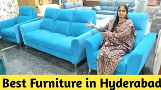 Best Furniture in Hyderabad 🎁Free Chair 😍EMI 🤩Discount Offer On Sofas