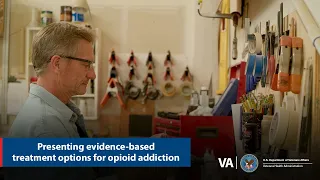 Presenting evidence-based treatment options for opioid addiction