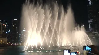 Dubai fountain - dancing water