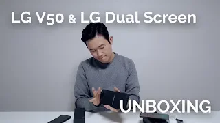 LG V50 Unboxing (w/ LG Dual Screen)