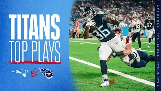 Tennessee Titans Top Plays vs. New England Patriots | Game Highlights