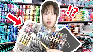 BUYING EVERYTHING at COPIC MARKER ART STORE!!