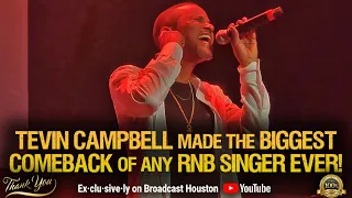 TEVIN CAMPBELL FULL CONCERT in DMV, Why is TEVIN NOT CONSIDERED a KING OF R&B?