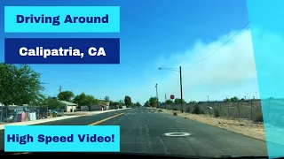 Driving Around Calipatria, CA - High Speed Driving Video