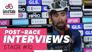 Giro d'Italia 2024 | Stage 10: post-race interviews