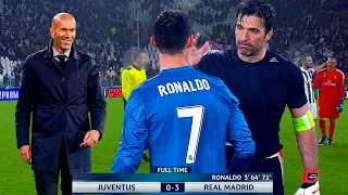 El día que Cristiano Ronaldo le mostró a Zidane y Buffon quién es el jefe