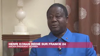 Sur France 24, Henri Konan Bédié confirme sa rupture avec Alassane Ouattara