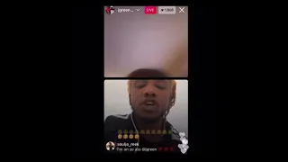 YNW Melly affiliate JGreen goes at it with 100k Track on live & Claims track is stealing money?