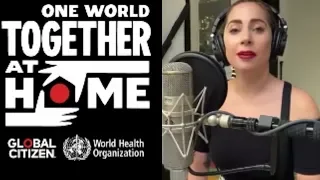 ONE WORLD TOGETHER AT HOME VIRTUAL CONCERT CURATED IN COLLABORATION WITH LADY GAGA| 8PM EDT APRIL 18