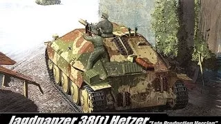 Academy's Hetzer 1/35 Video Build