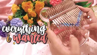 Billie Eilish - everything i wanted | Kalimba Cover with Tabs & Lyrics ♡