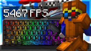 Keyboard + Mouse ASMR Sounds | Hypixel Bedwars