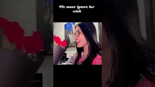 He never ignore her wish 😍😍🥰🥰❣❣❤#iqreeb#sistrology#viral #shorts #shortsvideo