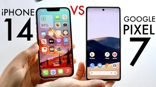 Google Pixel 7 Vs iPhone 14! (Comparison) (Review)