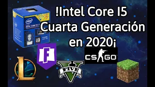 ¿Sirve un Intel Core i5 4590 en 2020? Test de Rendimiento con sus gráficos Integrados Intel Hd 4600